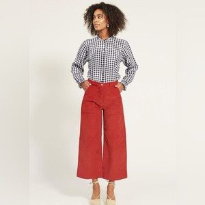 Loup Mila Cords Wide Leg Brick Medium
